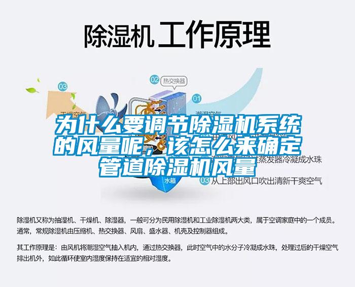 为什么要调节91香蕉视频官网机系统的风量呢，该怎么来确定管道91香蕉视频官网机风量