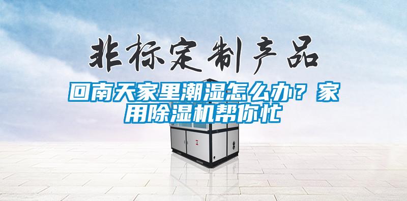 回南天家里潮湿怎么办？家用91香蕉视频官网机帮你忙