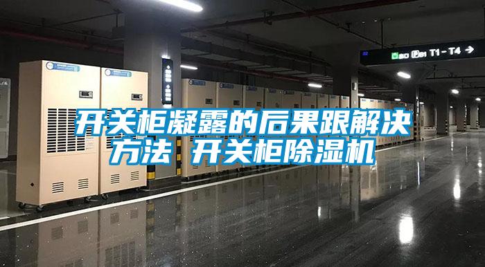 开关柜凝露的后果跟解决方法 开关柜91香蕉视频官网机