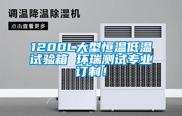 1200L大型恒温低温试验箱 环瑞测试专业订制！