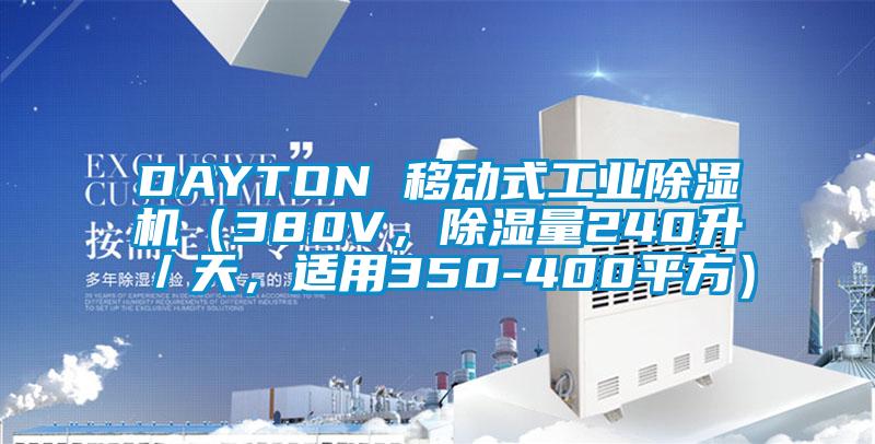 DAYTON 移动式工业91香蕉视频官网机（380V，91香蕉视频官网量240升／天，适用350-400平方）