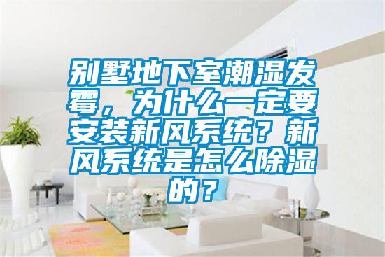 别墅地下室潮湿发霉，为什么一定要安装新风系统？新风系统是怎么91香蕉视频官网的？