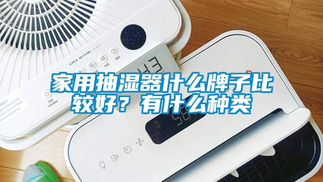 家用抽湿器什么牌子比较好？有什么种类