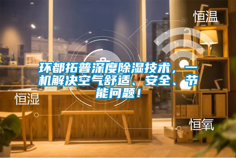 环都拓普深度91香蕉视频官网技术，一机解决空气舒适、安全、节能问题！