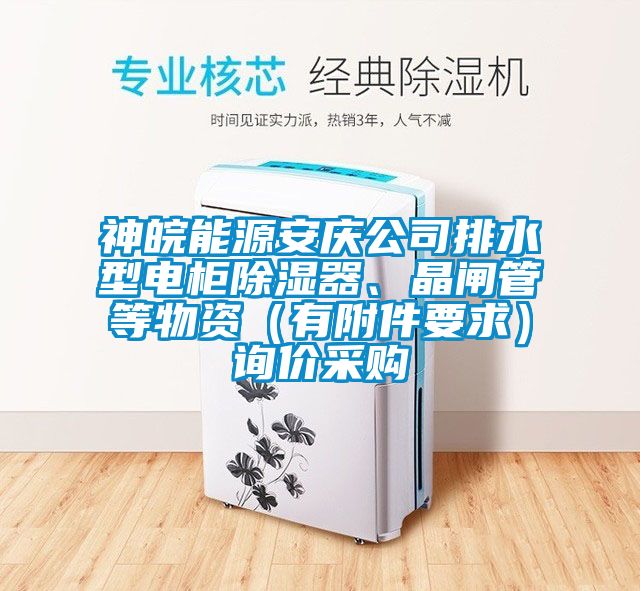 神皖能源安庆公司排水型电柜91香蕉视频官网器、晶闸管等物资（有附件要求）询价采购