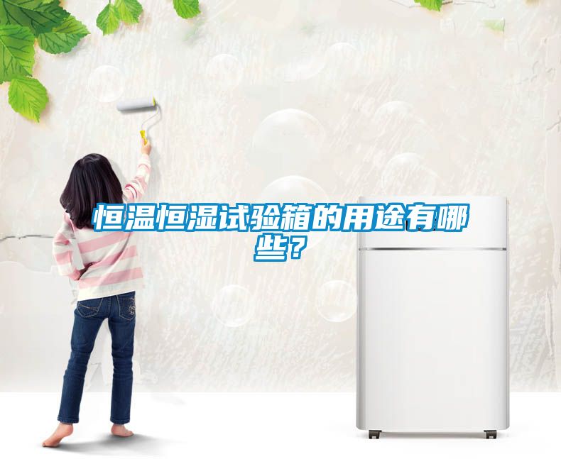 恒温恒湿试验箱的用途有哪些？