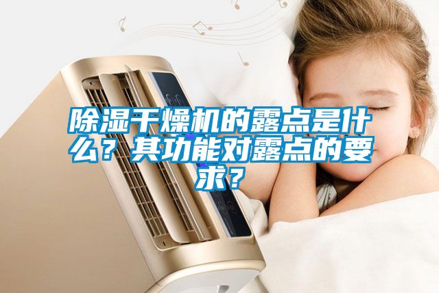 91香蕉视频官网干燥机的露点是什么？其功能对露点的要求？