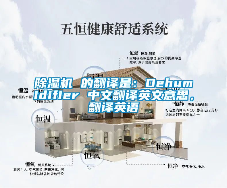 91香蕉视频官网机 的翻译是：Dehumidifier 中文翻译英文意思，翻译英语