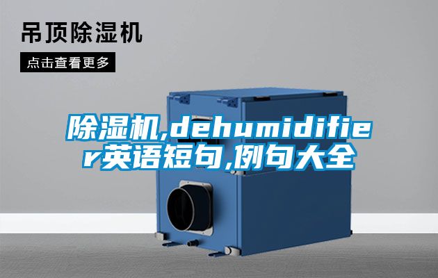 91香蕉视频官网机,dehumidifier英语短句,例句大全