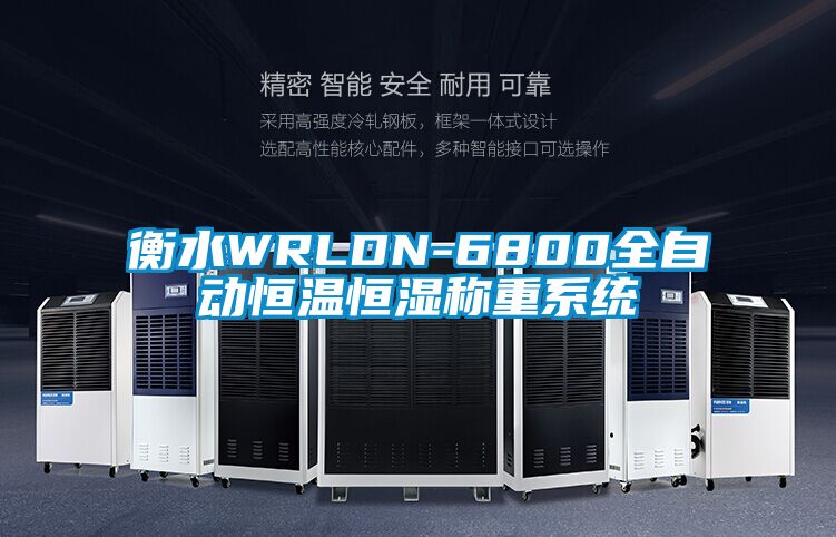 衡水WRLDN-6800全自动恒温恒湿称重系统